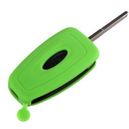 酷斯特2012新福克斯专属硅胶钥匙包 青蛙绿款式功能与精品展示